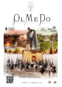 Cartel publicitario del turismo de Olmedo