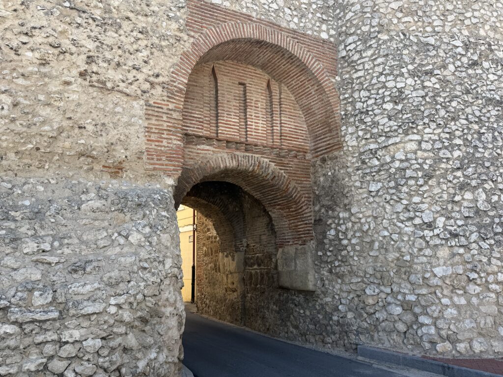 Forografia del arco de la villa, uno de los arcos de Olmedo