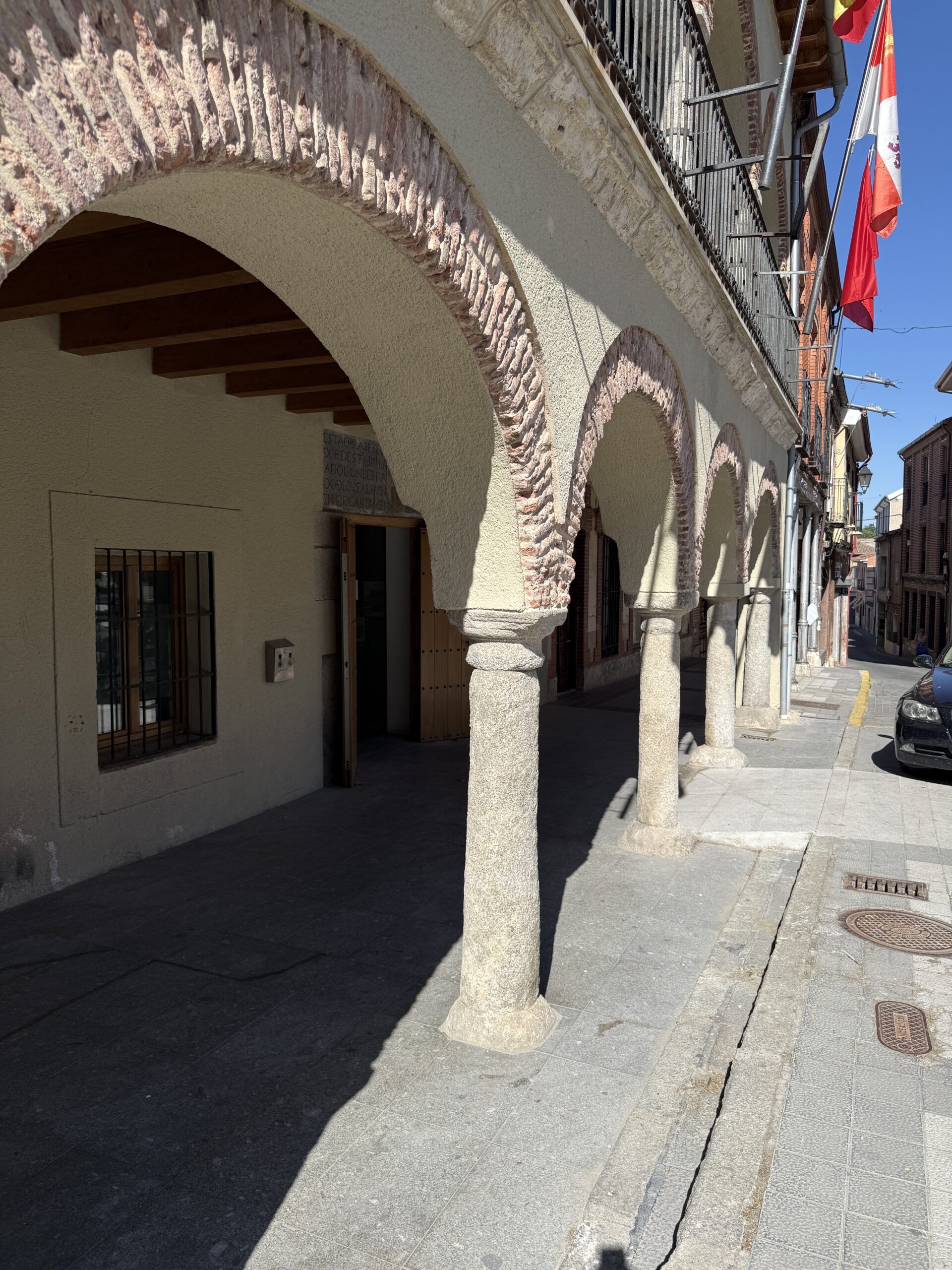 Imagen arcos en la casa de la Villa