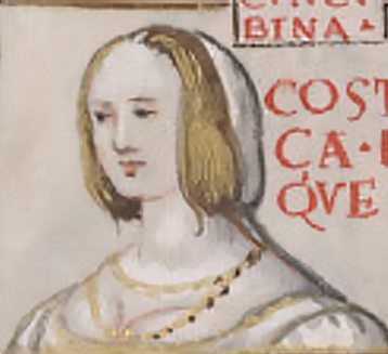 Retrato de Constanza de Castilla