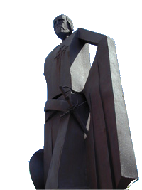 Monumento al Caballero de Olmedo sin fondo