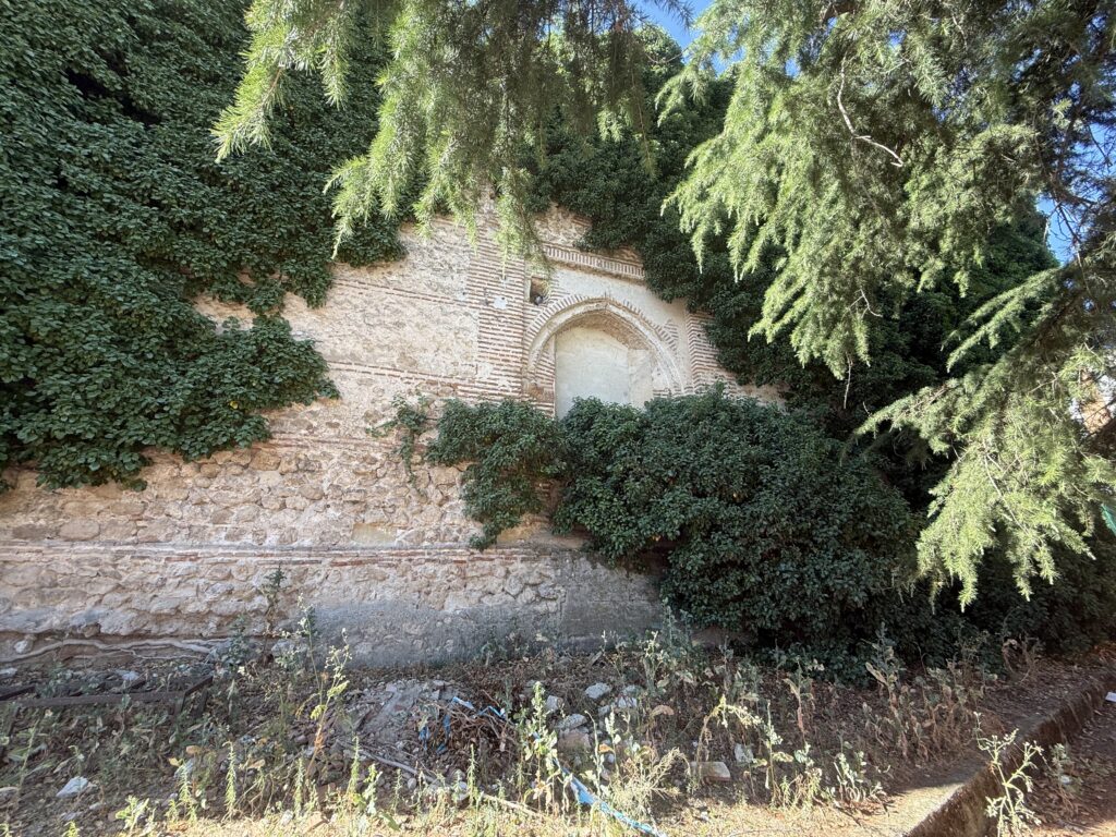 El exterior de la iglesia de la trinidad