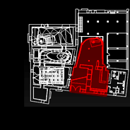 Mapa de la sala 1 del palacio del caballero