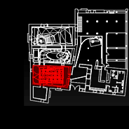 Mapa de la sala 2 del palacio del caballero