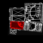 Mapa de la sala 5 del palacio del caballero