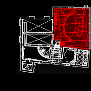 Mapa de la sala 8 del palacio del caballero