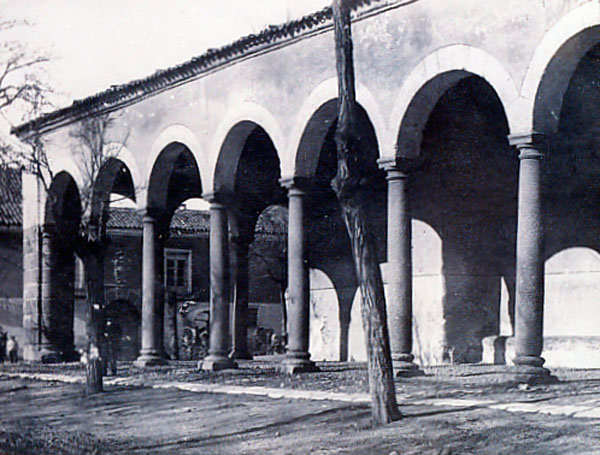 Foto antigua de la iglesia de Santa María